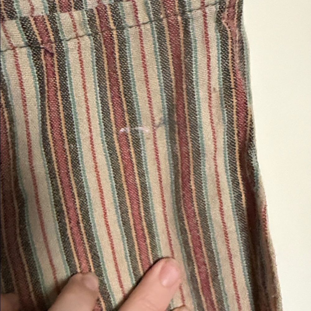 Striped Unisex Harem Pants - Picture 3 of 5